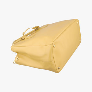 Vintage Prada Galleria Yellow SAFFIANO Leather BN1786 shoulderbag | stylenewstar
