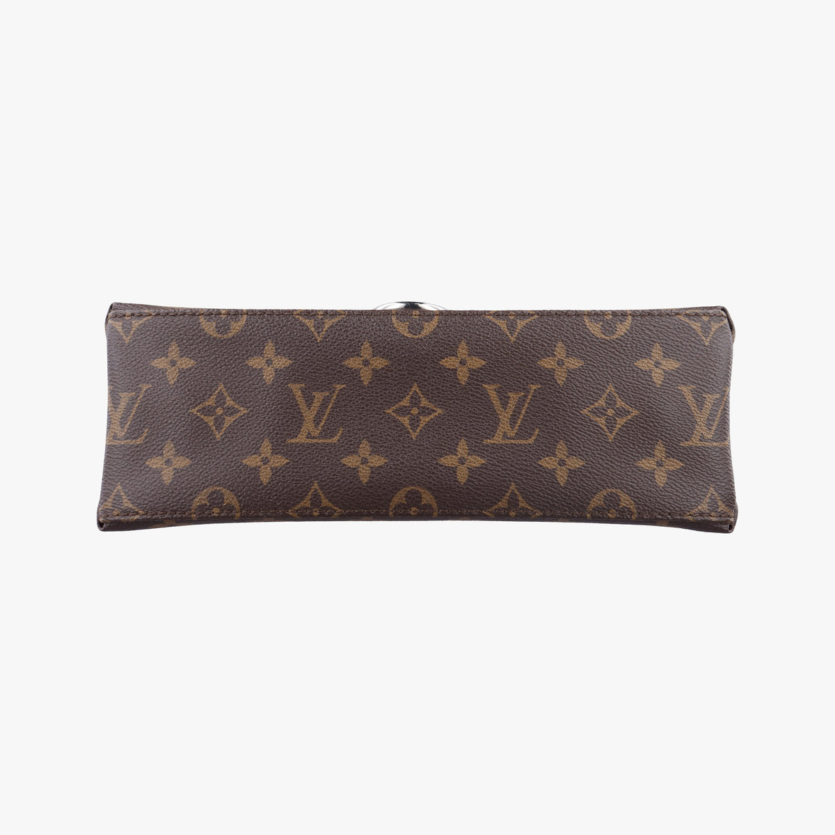 Secondhand Louis Vuitton SAINT MICHEL brown×COQUELICOT Monogram Canvas×calf leather M44031 shoulderbag | stylenewstar