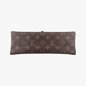 Secondhand Louis Vuitton SAINT MICHEL brown×COQUELICOT Monogram Canvas×calf leather M44031 shoulderbag | stylenewstar