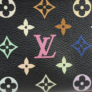 Pre-owned Louis Vuitton Pochette Accessoires Noir Monogram Multicolor M92648 shoulderbag | stylenewstar