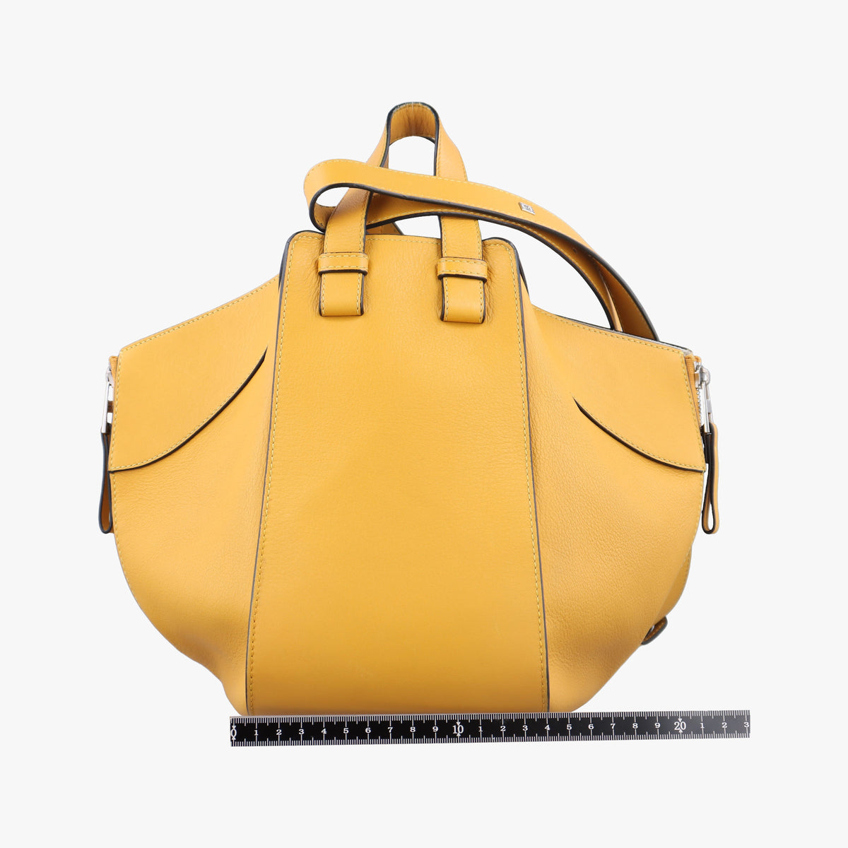 Pre-owned Loewe Hammock Yellow Leather  shoulderbag | stylenewstar