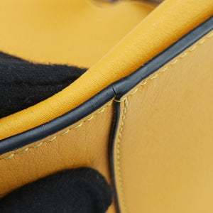 Pre-owned Loewe Hammock Yellow Leather  shoulderbag | stylenewstar
