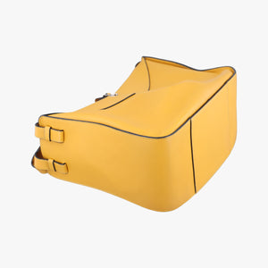 Pre-owned Loewe Hammock Yellow Leather  shoulderbag | stylenewstar