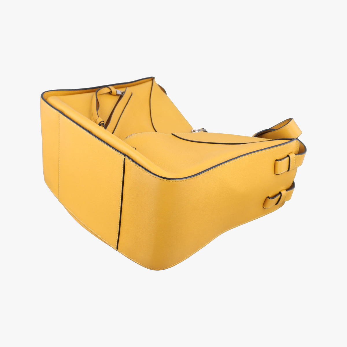 Pre-owned Loewe Hammock Yellow Leather  shoulderbag | stylenewstar