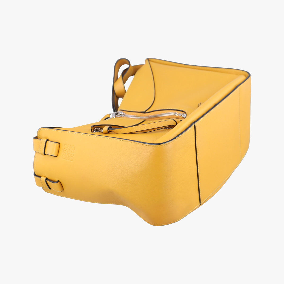 Pre-owned Loewe Hammock Yellow Leather  shoulderbag | stylenewstar