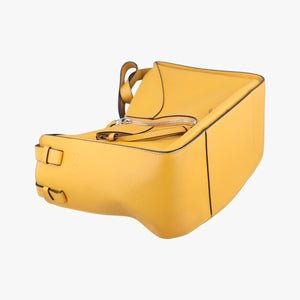 Pre-owned Loewe Hammock Yellow Leather  shoulderbag | stylenewstar
