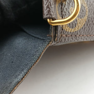 Pre-owned Louis Vuitton Felicie Pochette my lv word tour Brown×Multicolor Monogram Canvas  shoulderbag | stylenewstar