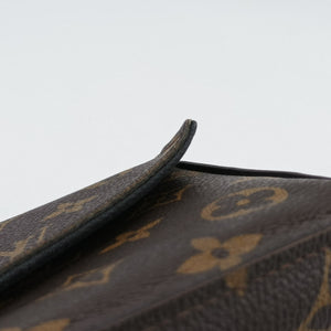 Pre-owned Louis Vuitton Felicie Pochette my lv word tour Brown×Multicolor Monogram Canvas  shoulderbag | stylenewstar