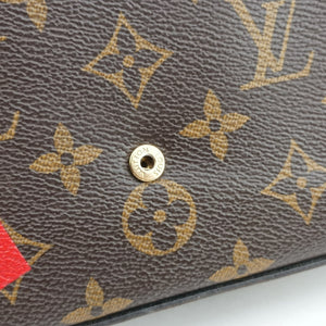 Pre-owned Louis Vuitton Felicie Pochette my lv word tour Brown×Multicolor Monogram Canvas  shoulderbag | stylenewstar