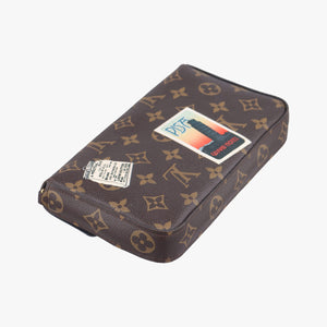 Pre-owned Louis Vuitton Felicie Pochette my lv word tour Brown×Multicolor Monogram Canvas  shoulderbag | stylenewstar