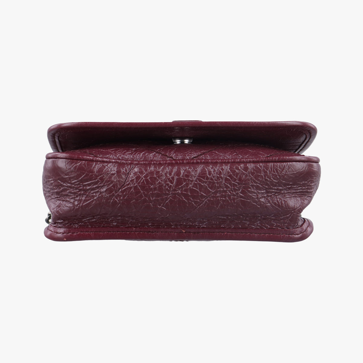Pre-owned Yves Saint Laurent Niki Burgundy Leather 583103 shoulderbag | stylenewstar