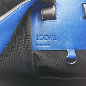 Secondhand Loewe Hammock Blue leather  shoulderbag | stylenewstar