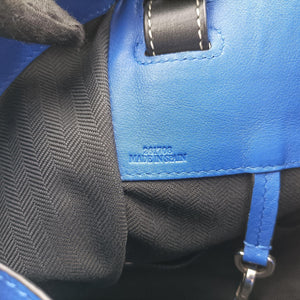 Secondhand Loewe Hammock Blue leather  shoulderbag | stylenewstar
