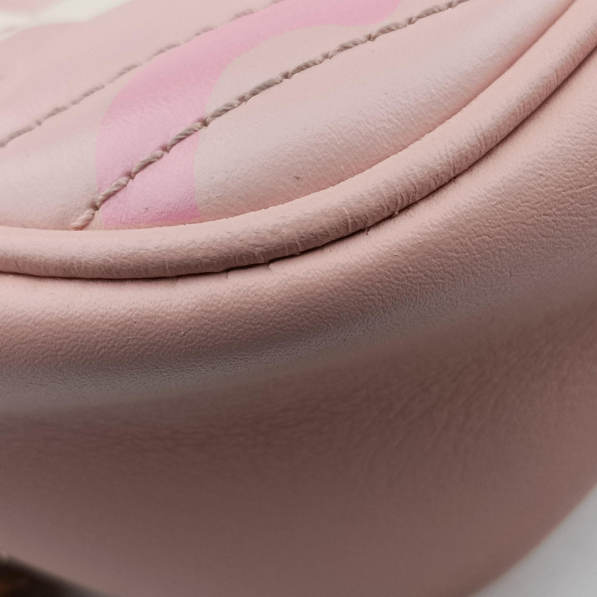Pre-owned Gucci GG Marmont Pink Leather 447632 shoulderbag | stylenewstar