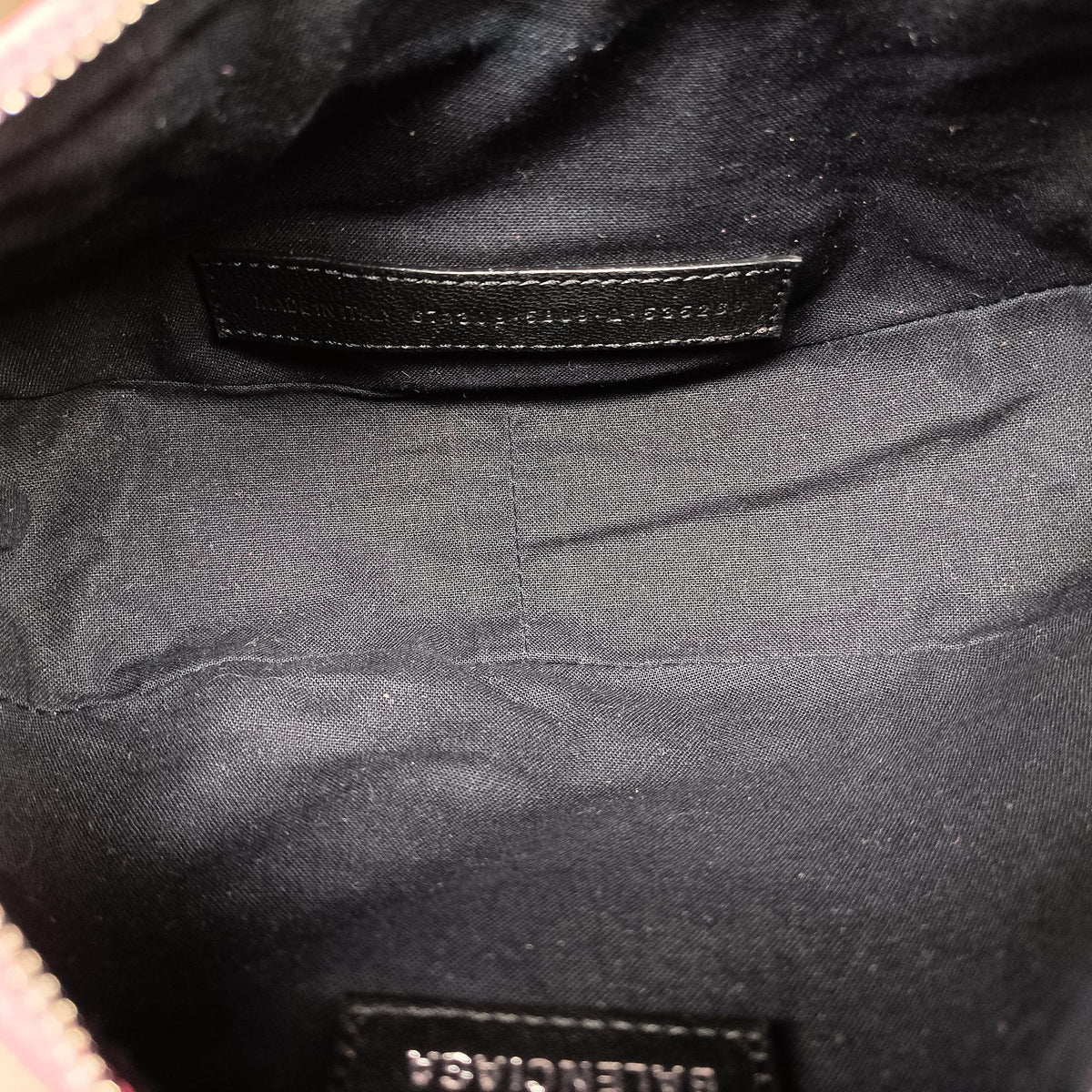 Pre-owned Balenciaga Le Cagole mini Pink cloth  shoulderbag | stylenewstar