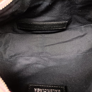 Pre-owned Balenciaga Le Cagole mini Pink cloth  shoulderbag | stylenewstar