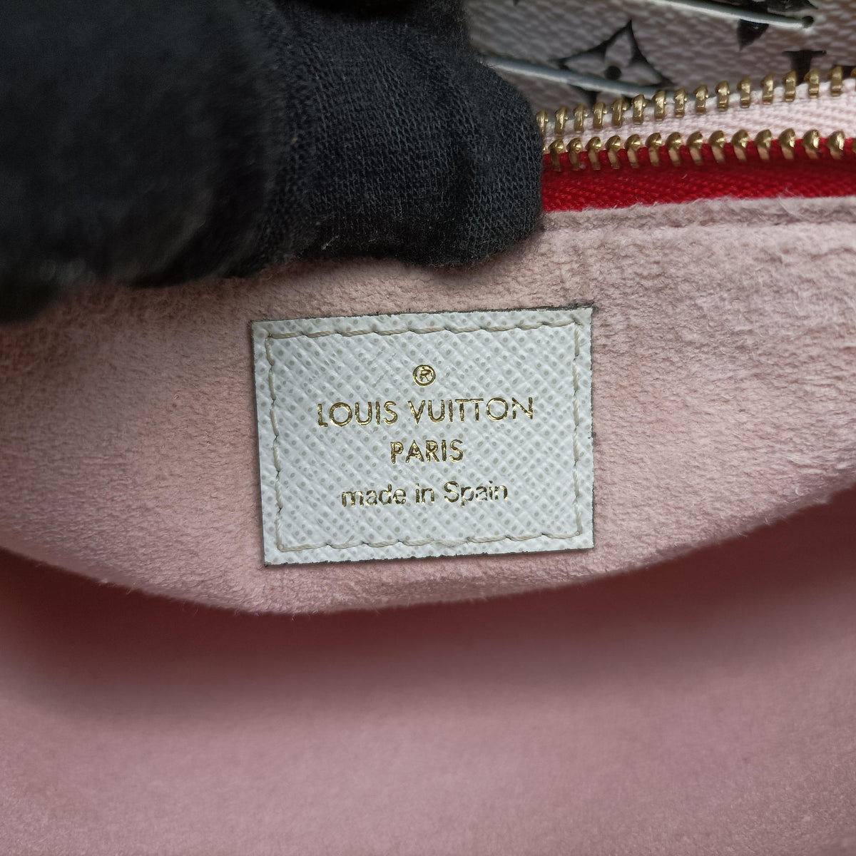 Pre-owned Louis Vuitton Pochette Double Zip ROUGE Monogram Giant M67561 shoulderbag | stylenewstar