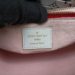Pre-owned Louis Vuitton Pochette Double Zip ROUGE Monogram Giant M67561 shoulderbag | stylenewstar