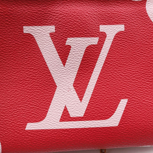 Pre-owned Louis Vuitton Pochette Double Zip ROUGE Monogram Giant M67561 shoulderbag | stylenewstar