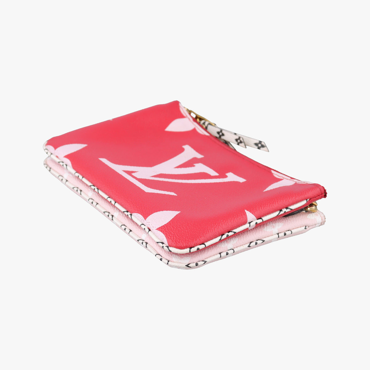 Pre-owned Louis Vuitton Pochette Double Zip ROUGE Monogram Giant M67561 shoulderbag | stylenewstar