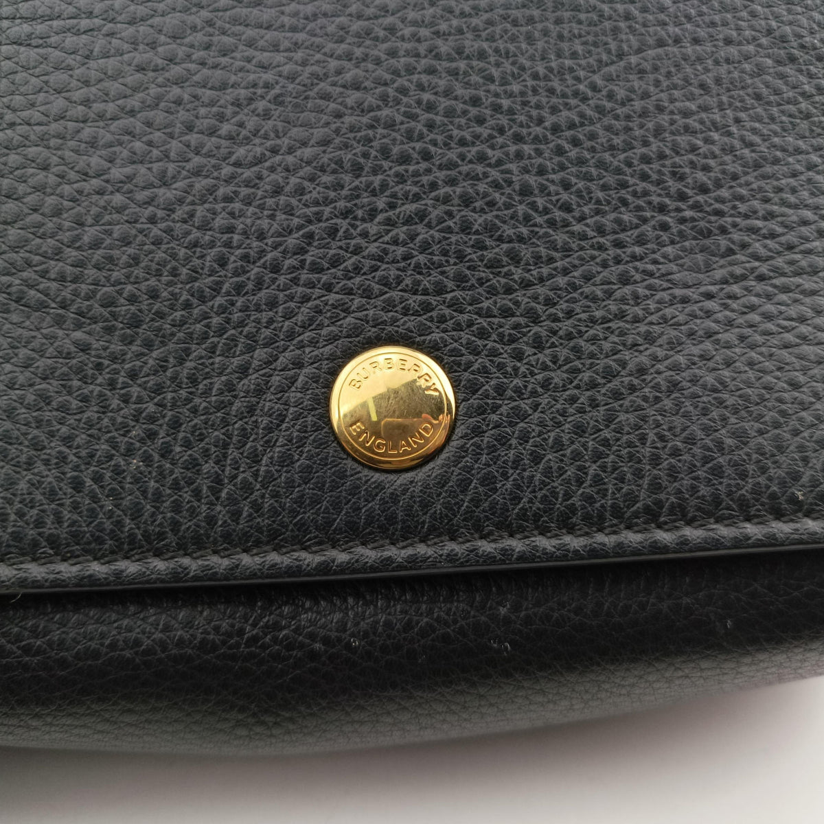 Secondhand Burberry Hackberry Black Leather  shoulderbag | stylenewstar
