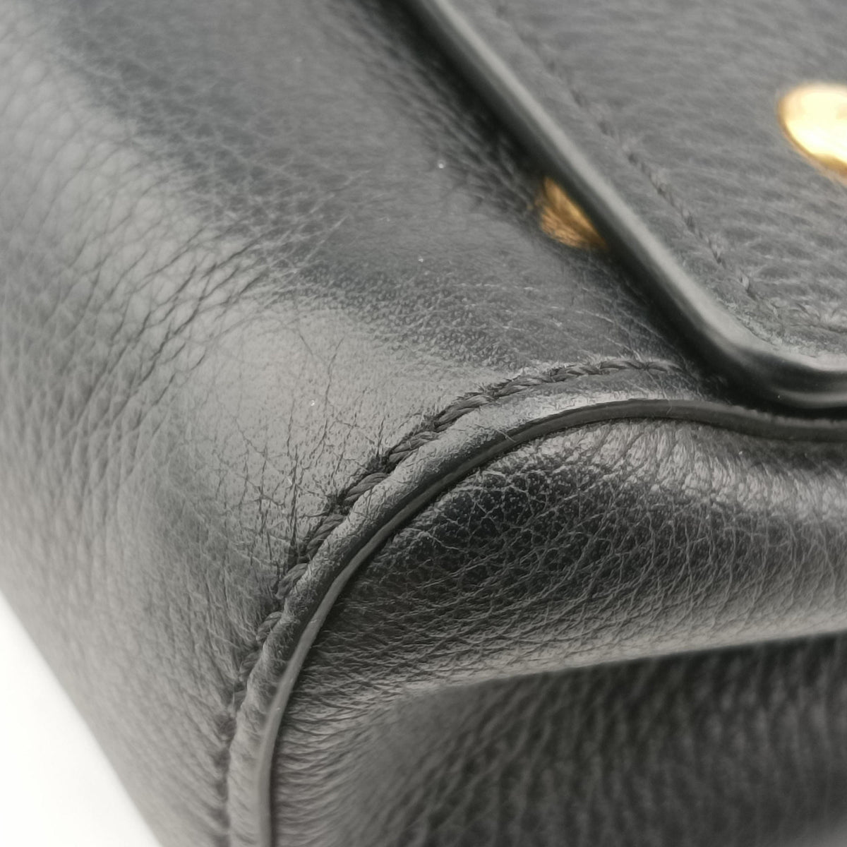 Secondhand Burberry Hackberry Black Leather  shoulderbag | stylenewstar