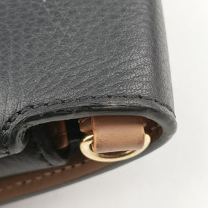 Secondhand Burberry Hackberry Black Leather  shoulderbag | stylenewstar