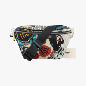 Vintage Fendi Collage Print Multicolor Canvas 7VA434 bum bag/waist bag | stylenewstar