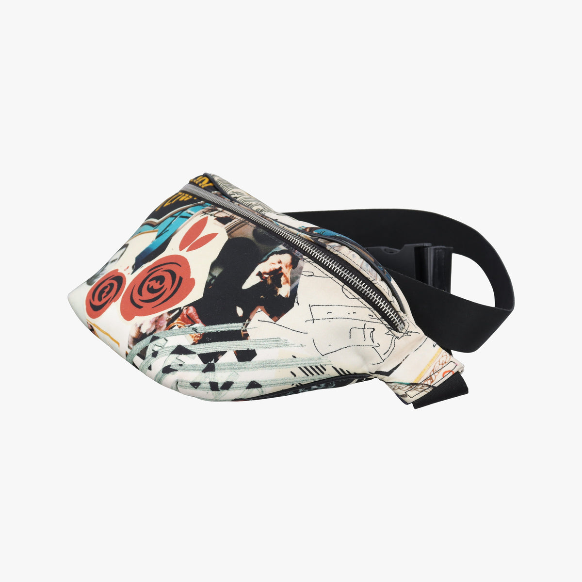 Vintage Fendi Collage Print Multicolor Canvas 7VA434 bum bag/waist bag | stylenewstar