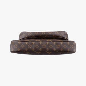 Pre-owned Louis Vuitton Multipochette Accessoires Brown x Rose Claire Monogram canvas M44840 shoulderbag | stylenewstar