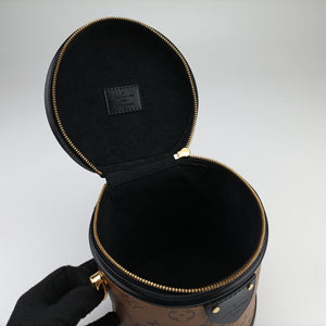 Pre-owned Louis Vuitton Cannes Brown × Black Monogram Reverse M43986 shoulderbag | stylenewstar