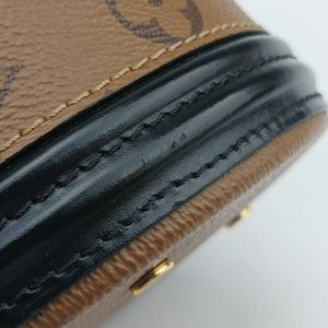 Pre-owned Louis Vuitton Cannes Brown × Black Monogram Reverse M43986 shoulderbag | stylenewstar