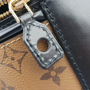 Pre-owned Louis Vuitton Cannes Brown × Black Monogram Reverse M43986 shoulderbag | stylenewstar