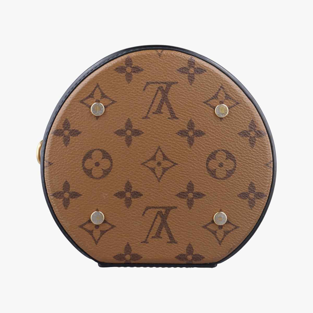 Pre-owned Louis Vuitton Cannes Brown × Black Monogram Reverse M43986 shoulderbag | stylenewstar