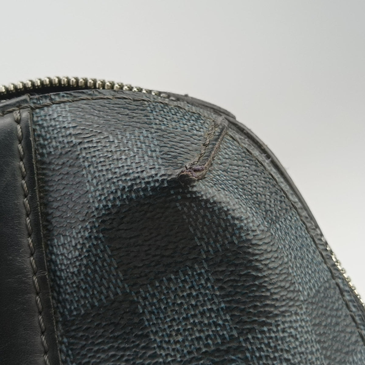 Vintage Louis Vuitton Porte-Documents Jour NM cobalt Damier canvas N41589 handbag | stylenewstar