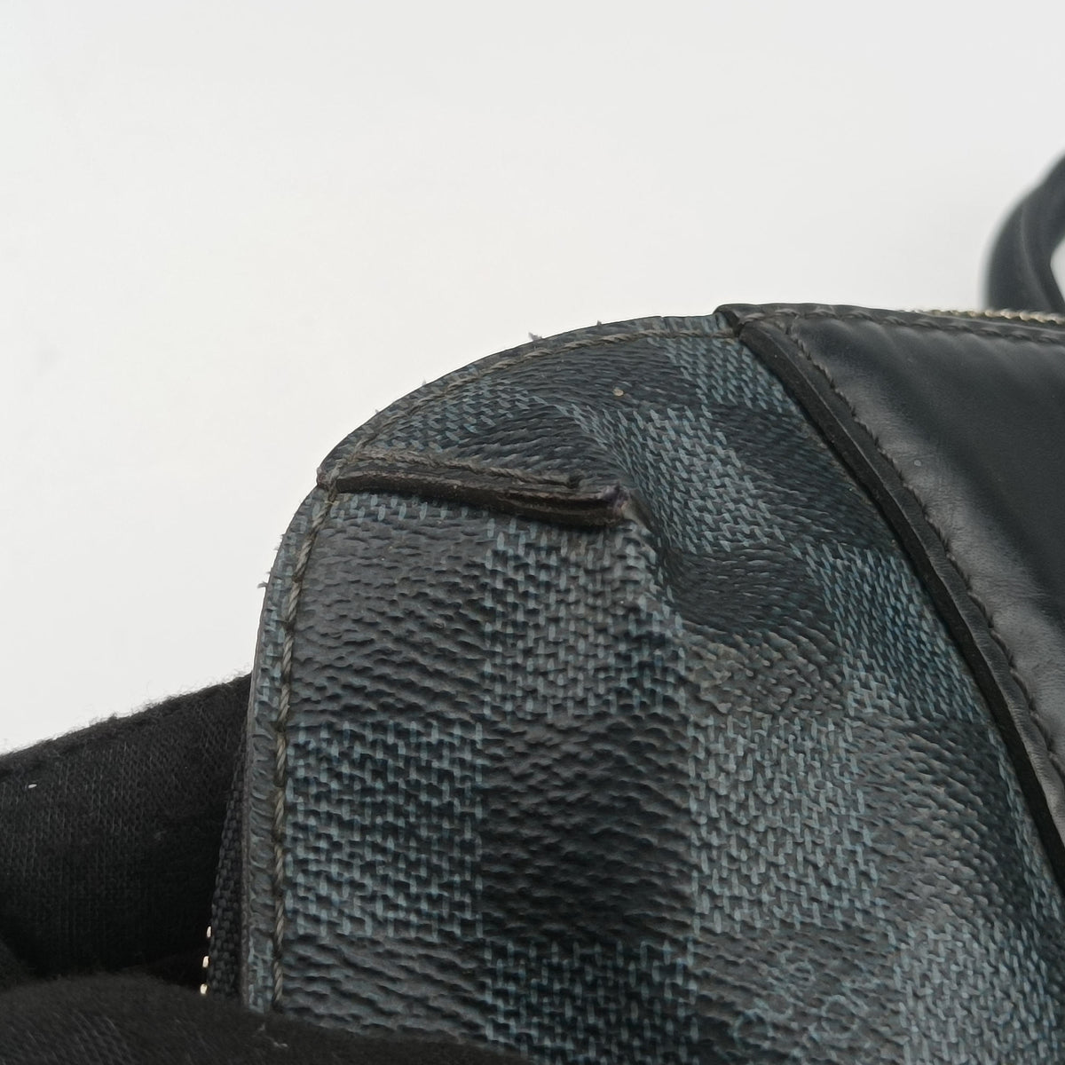 Vintage Louis Vuitton Porte-Documents Jour NM cobalt Damier canvas N41589 handbag | stylenewstar