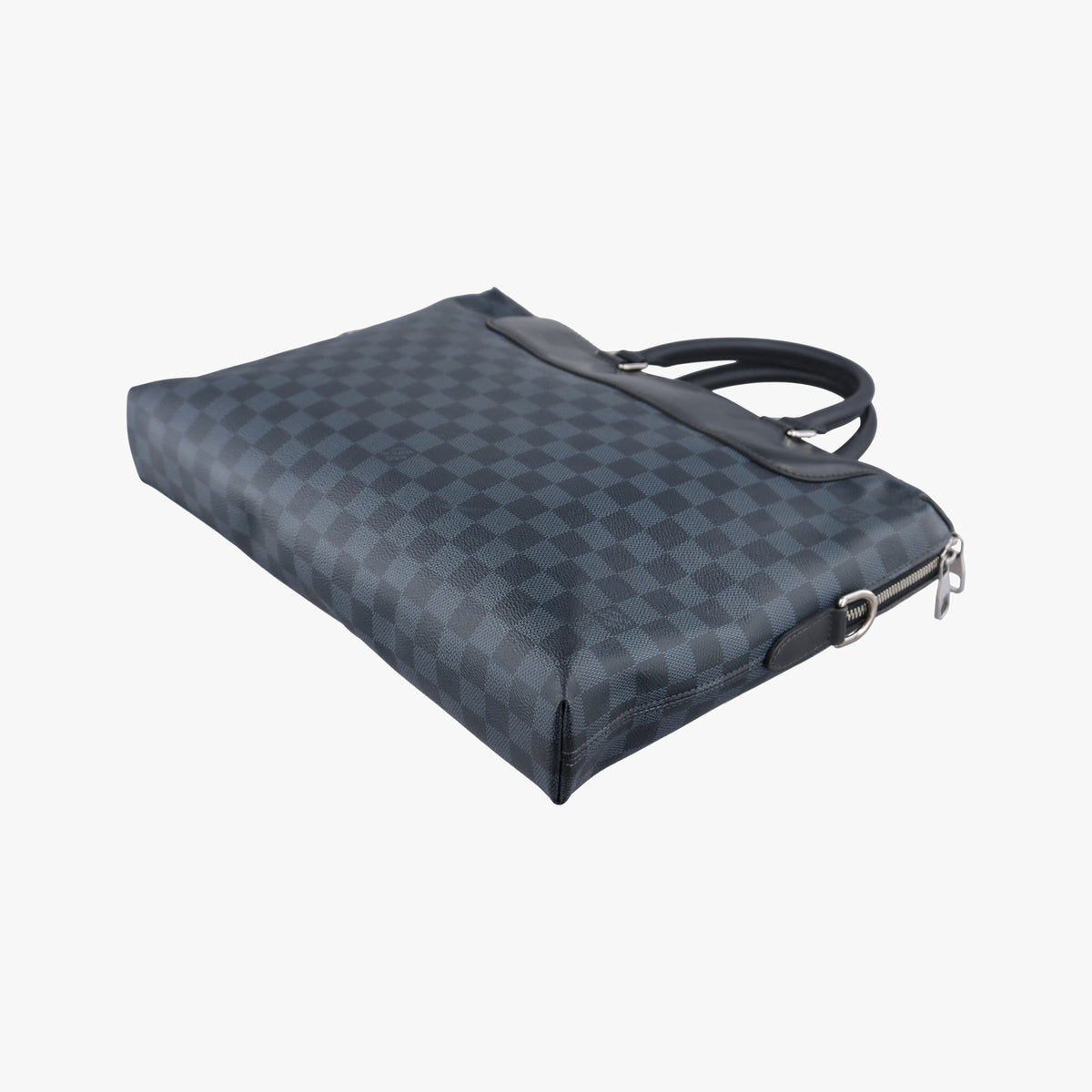 Vintage Louis Vuitton Porte-Documents Jour NM cobalt Damier canvas N41589 handbag | stylenewstar