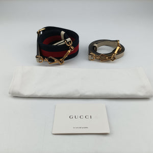 Vintage Gucci New Bamboo White canvas×leather 675797 shoulderbag | stylenewstar