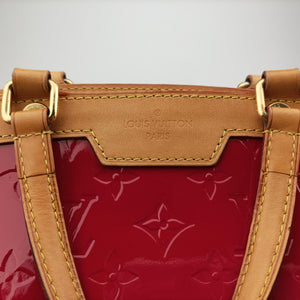 Pre-owned Louis Vuitton Brea MM ROSE INDIEN Vernis M91798 shoulderbag | stylenewstar