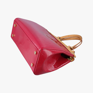Pre-owned Louis Vuitton Brea MM ROSE INDIEN Vernis M91798 shoulderbag | stylenewstar