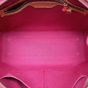 Pre-owned Louis Vuitton Brea MM ROSE INDIEN Vernis M91798 shoulderbag | stylenewstar