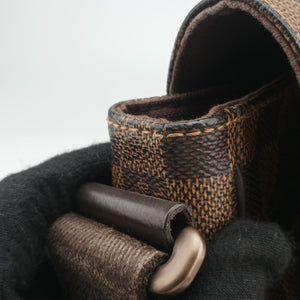 Pre-owned Louis Vuitton DISTRICT MM EBENE Damier Canvas N41212 shoulderbag | stylenewstar