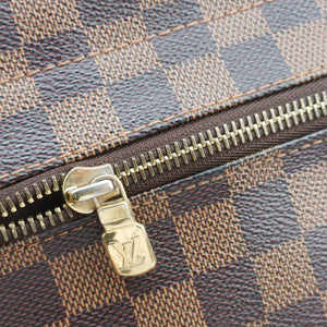 Pre-owned Louis Vuitton DISTRICT MM EBENE Damier Canvas N41212 shoulderbag | stylenewstar
