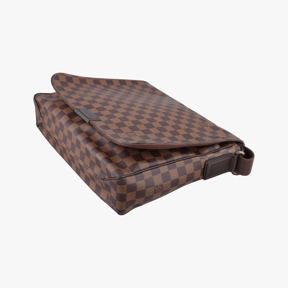 Pre-owned Louis Vuitton DISTRICT MM EBENE Damier Canvas N41212 shoulderbag | stylenewstar