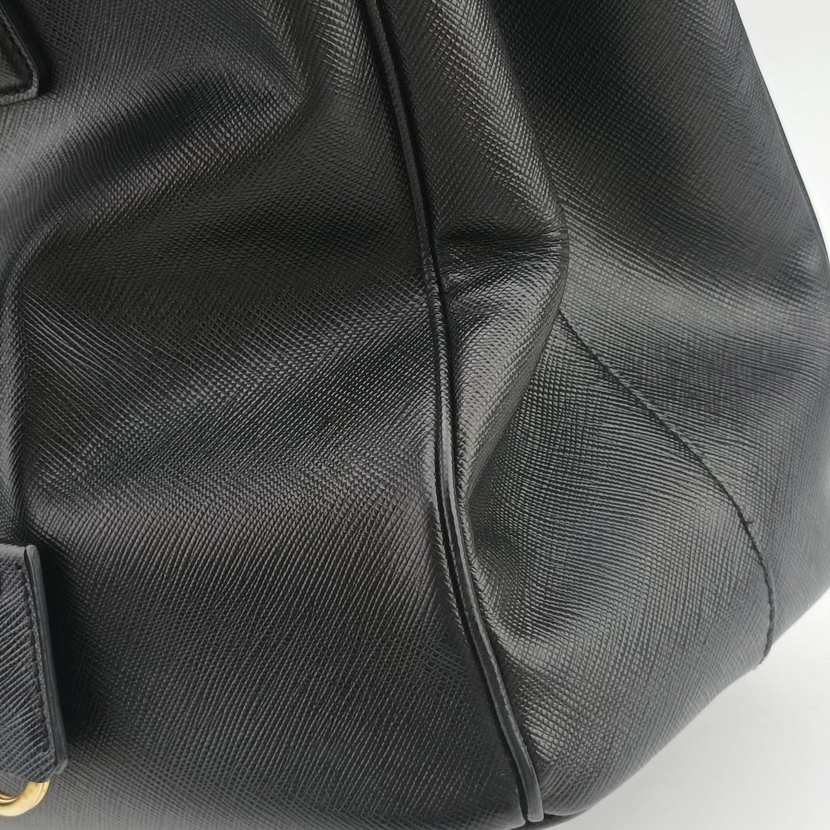 Secondhand Prada Galleria Black SAFFIANO Leather BN2274 shoulderbag | stylenewstar