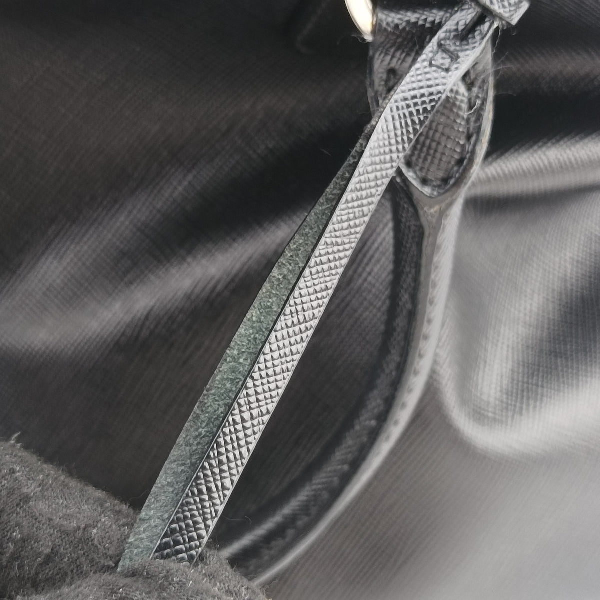 Secondhand Prada Galleria Black SAFFIANO Leather BN2274 shoulderbag | stylenewstar