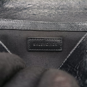 Pre-owned Balenciaga Le Cagole Black lambskin 771640 shoulderbag | stylenewstar