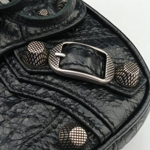 Pre-owned Balenciaga Le Cagole Black lambskin 771640 shoulderbag | stylenewstar