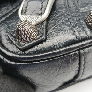 Pre-owned Balenciaga Le Cagole Black lambskin 771640 shoulderbag | stylenewstar