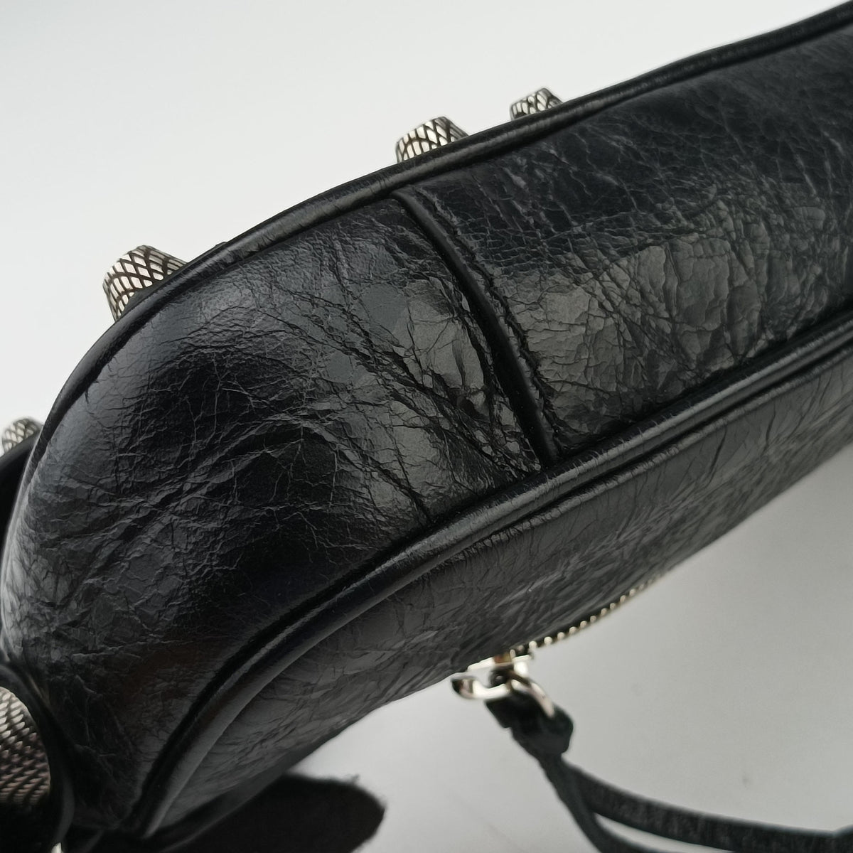 Pre-owned Balenciaga Le Cagole Black lambskin 771640 shoulderbag | stylenewstar